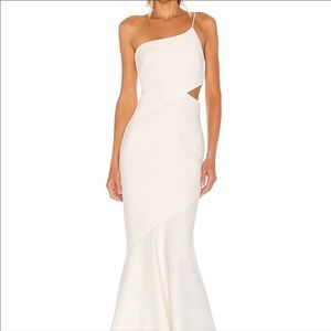 NWT Likely Fina Gown White
